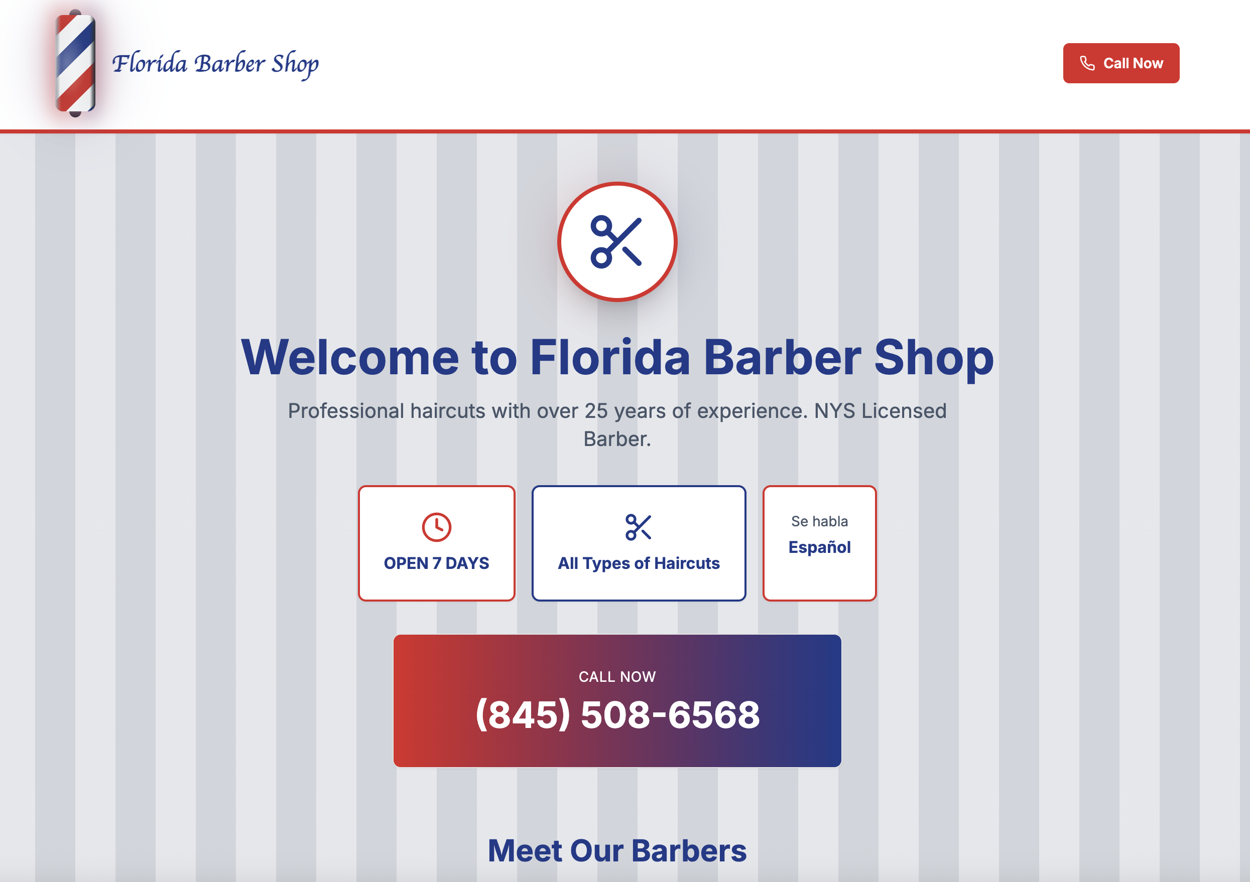 Classic-style Barbershop