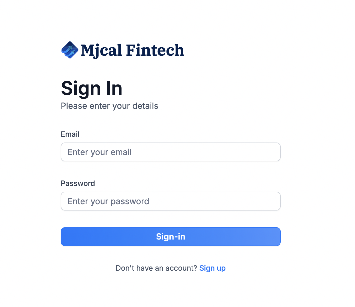 Mjcal Fintech: Personal Finance
